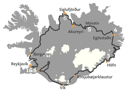 Iceland Complete Map